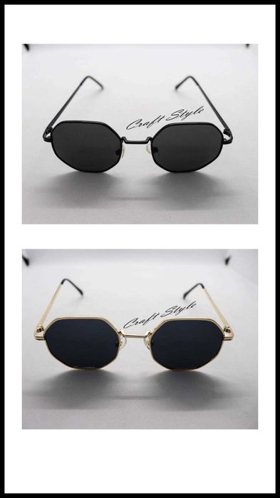 Oculos de Sol Poligonos Unisexo (2 Cores)| NOVOS