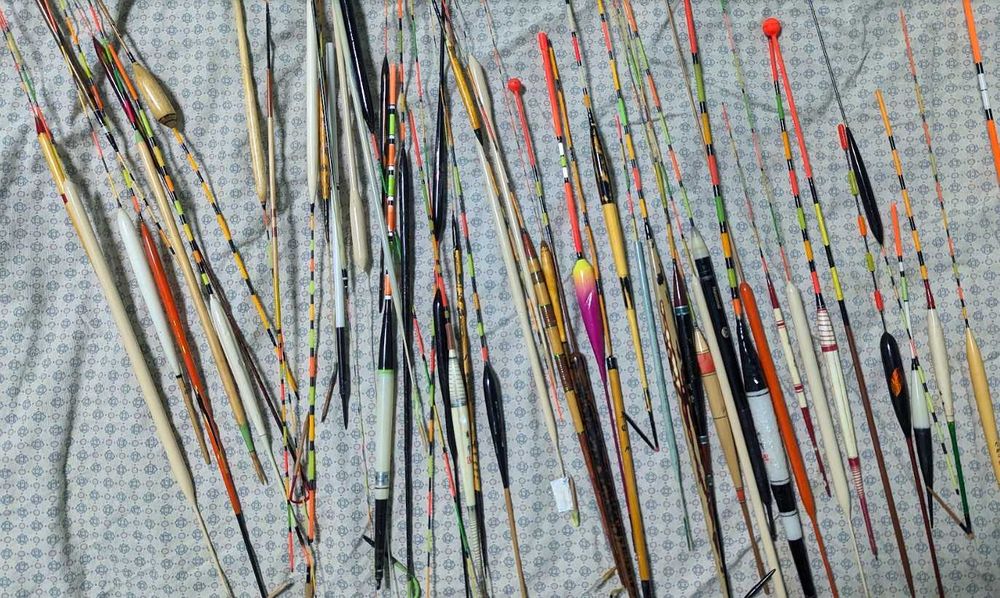 Поплавки для ловли , по  японскому методу "Херабуна" (Herabuna)