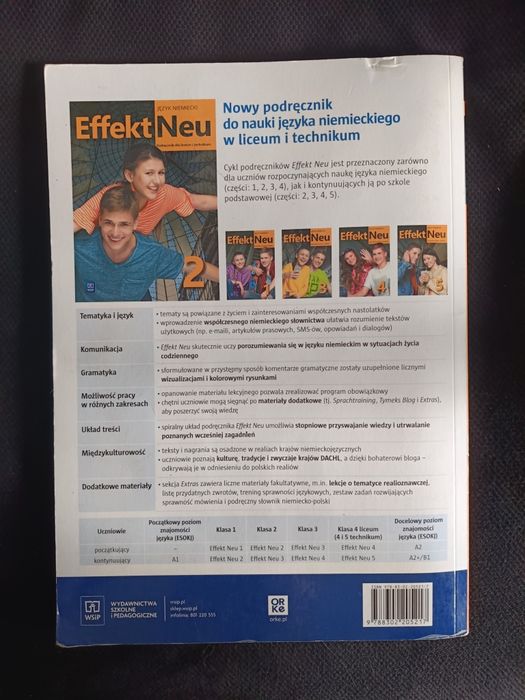 Podręcznik Effekt Neu 2 uzupełniony