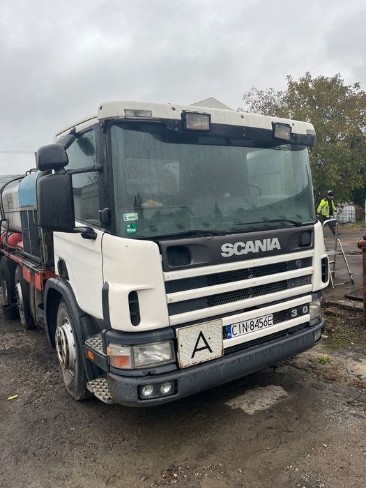 Scania P 114  Skrapiarka emulsji