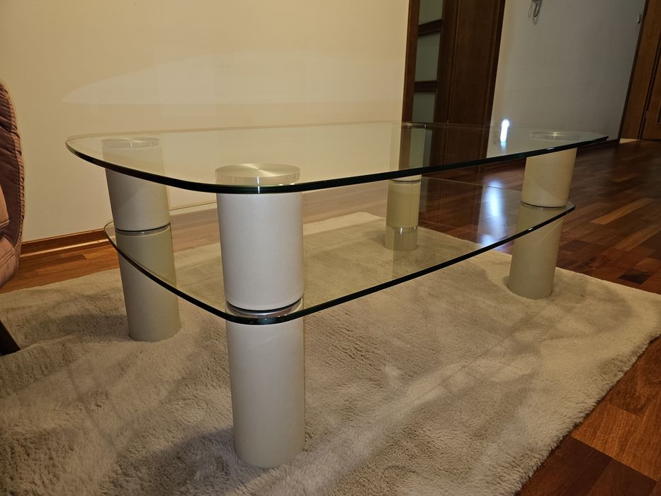 Ława szklana KLER. Okazja Łomża / stolik kawowy