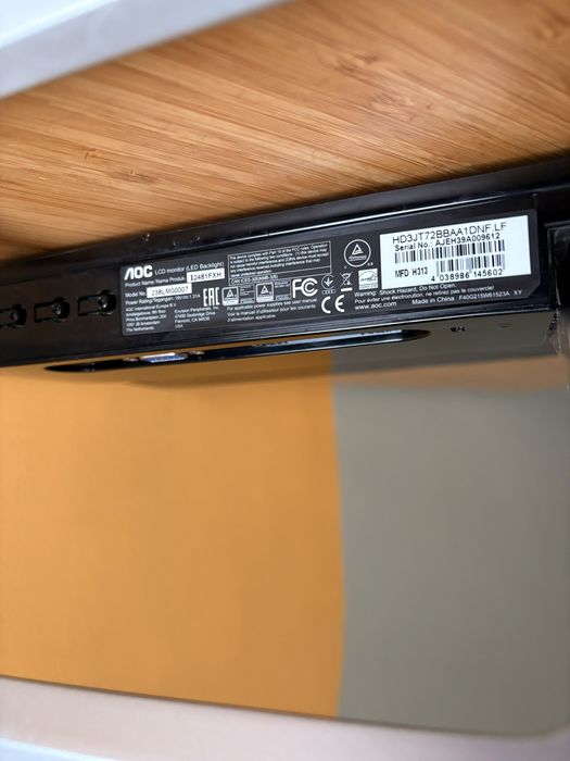 Monitor AOC led i2481fxh