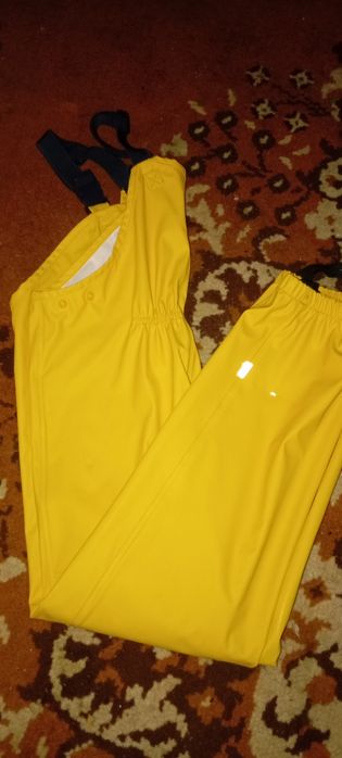 Штани напів комбез для дощу походів  128розмір