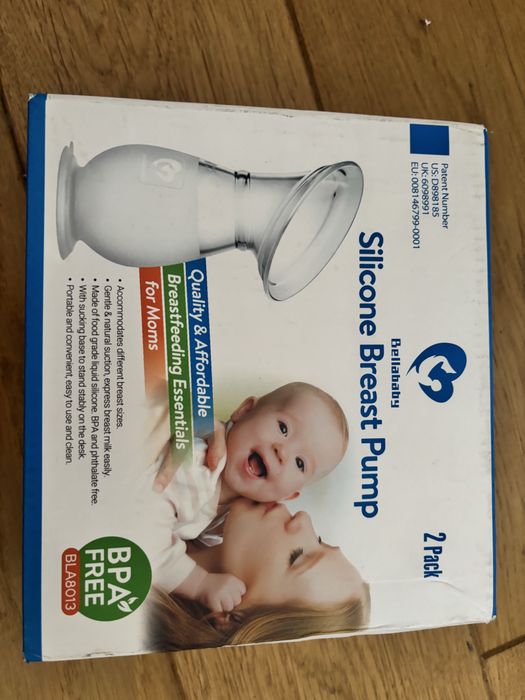 Nowy podwójny laktator manualny silikonowy Bellababy 2 pacj