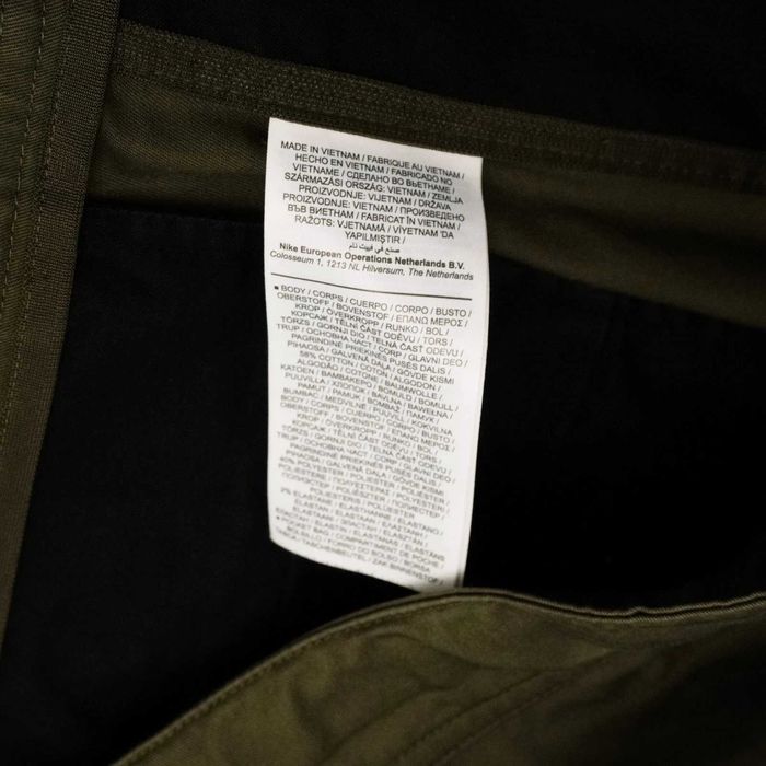 Nike Lab ACG SS18 Woven Multi Pocket Ninja Khaki Cargo Pant