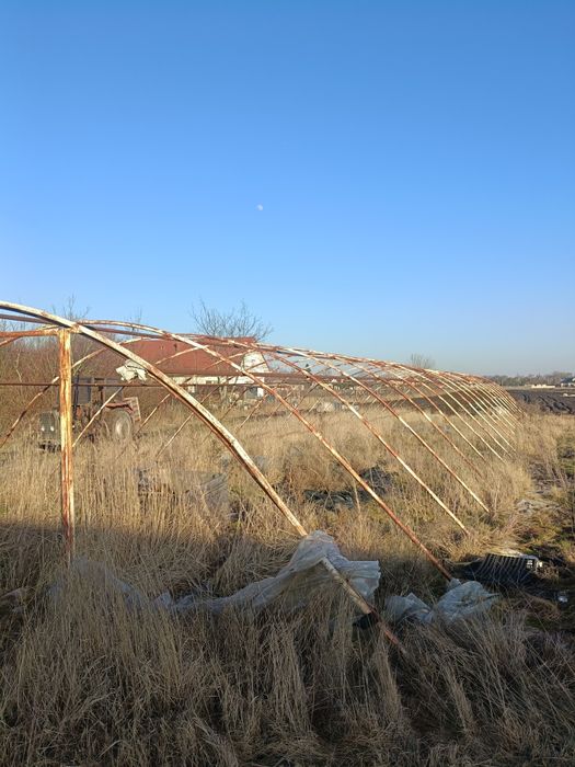 Tunel foliowy 7.5 x 30 konstrukcja