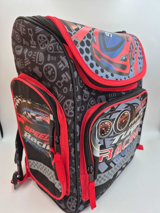 Tornister St. Majewski Turbo Racing 711367 dla chłopca