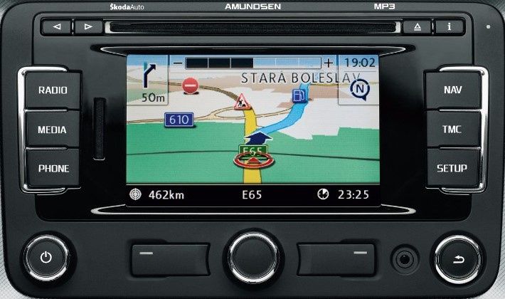 Mapy 2020/2021 V12 RNS310 Amundsen Media System Polskie menu lektor
