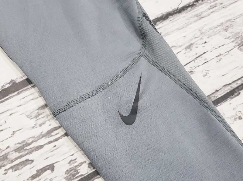 Nike * Pro * legginsy * męskie * szare * idealne * XXL