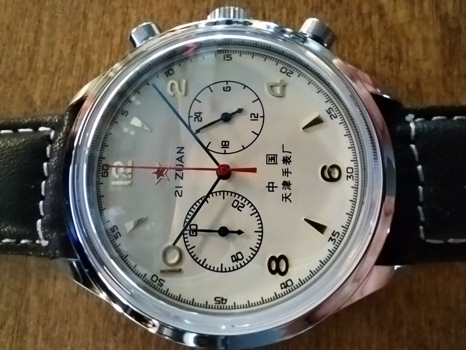 Pilot Seagull 1963г.21 Zuan Часы-хронограф