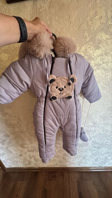 Дитячий  зимовий комбінезон ,новий