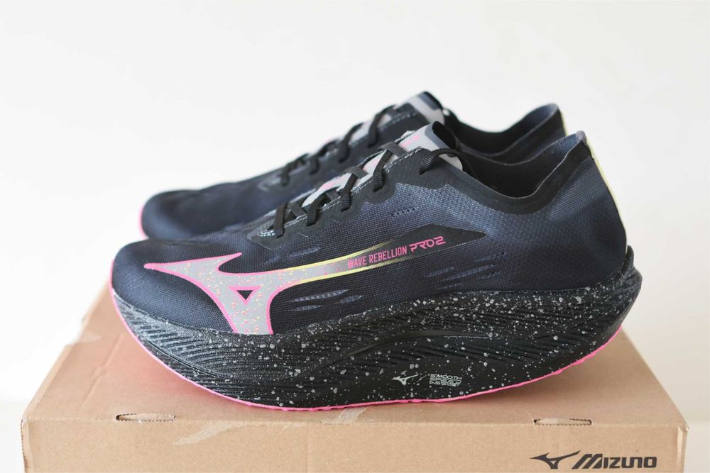 Mizuno Wave Rebellion Pro 2 - buty biegowe 44 - startowe carbon