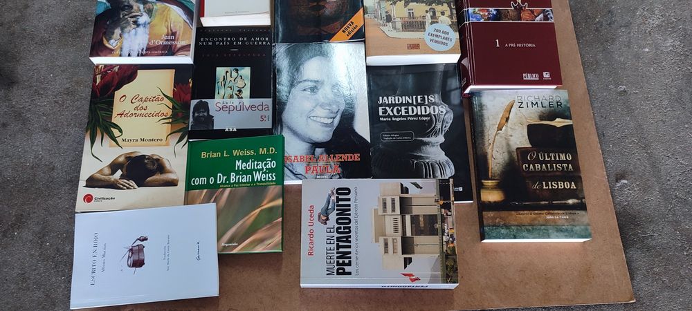 Vendo conjunto de livros tudo 25e