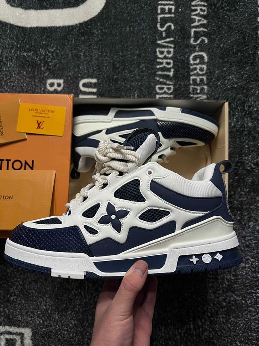 ОРИГІНАЛ! LV SKATE BLUE/Кросівки Louis Vuitton