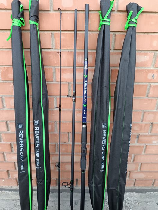Карповий набір Revers CARP 3.30/3.60/3.90 m 3.75lb+Катушка Flagman Mag