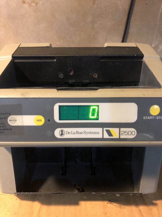 Maquina de contar notas