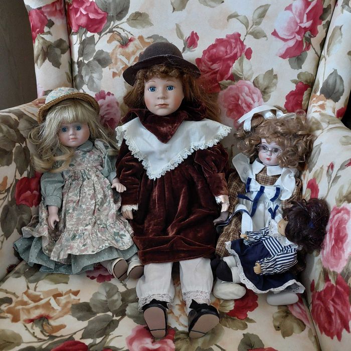 Lalka z porcelany