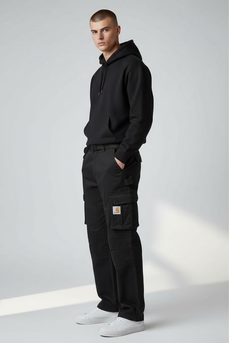 Карго штани Carhartt Cargo Fleece утеплені на флісі, Кархарт