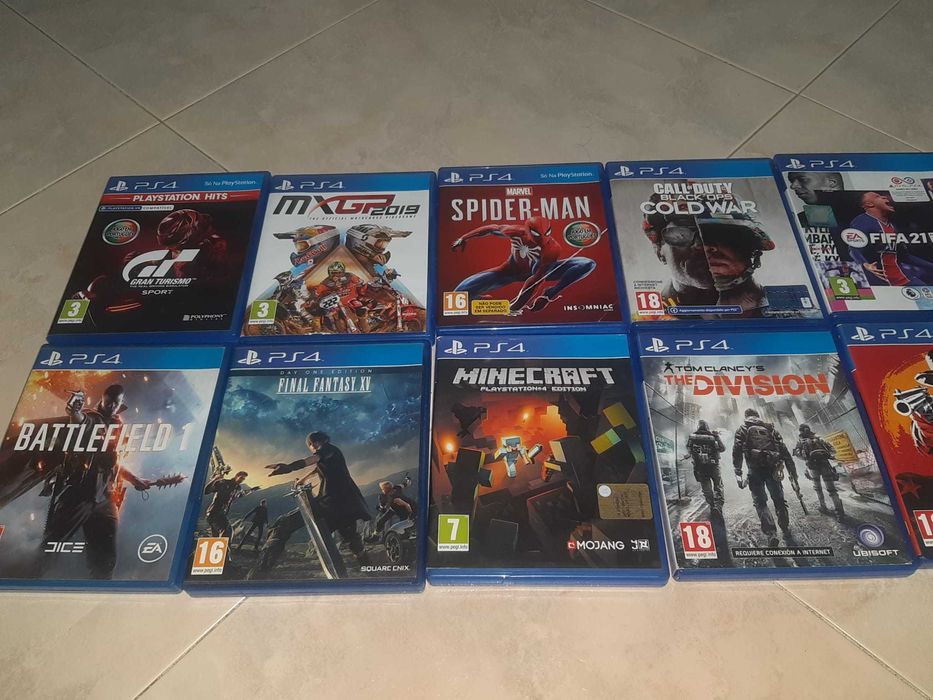 Jogos PS4 - A partir de 10 euros