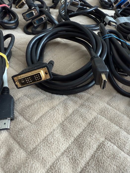 Продам кабелі dvi/vga/hdmi/display port