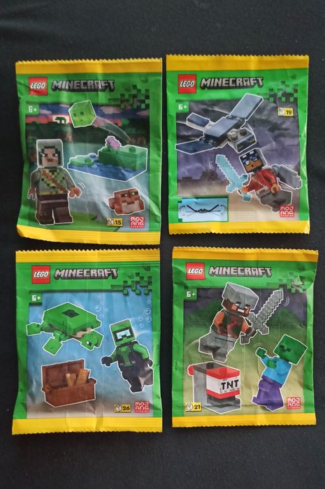 Lego Minecraft Figurki