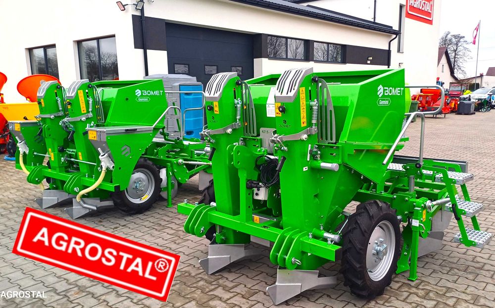 Sadzarka do ziemniaków BOMET jedno dwurzędowa dozownik promo AGROSTAL