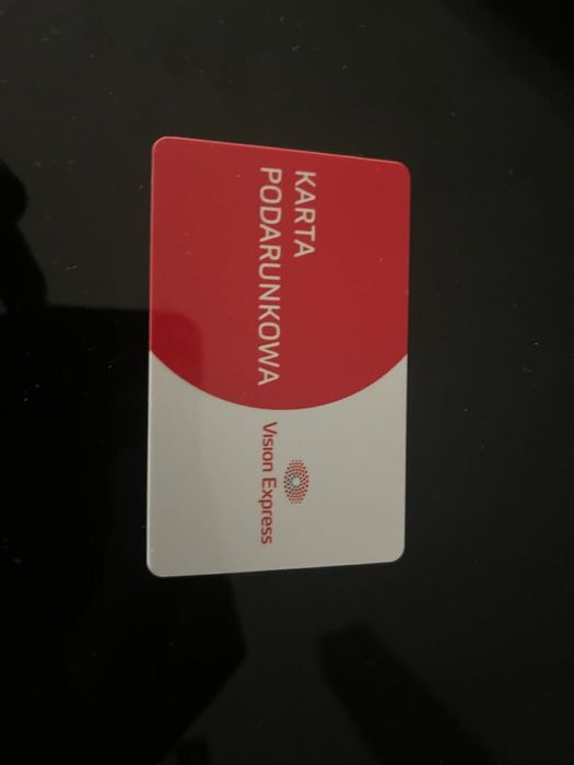 Karta podarunkowa voucher Vision Express
