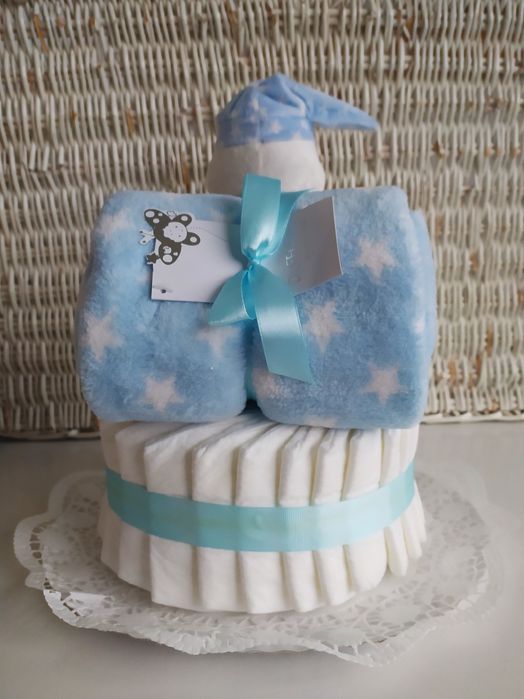 Prenda Bebé - Bolo de Fraldas Menino