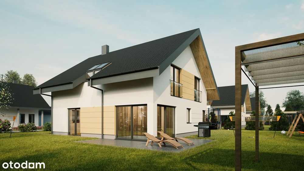 Dom wolnostojący nr 2 | 163 m² | Duża działka 7 ar | Liszki