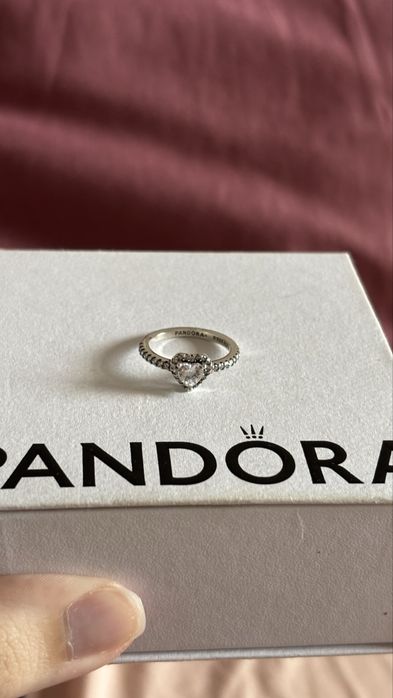 Conjunto colar e anel tam 52 Pandora