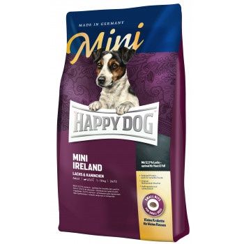 Корм для собак Happy Dog Mini Irеland з кроликом та лососем 4кг,10кг