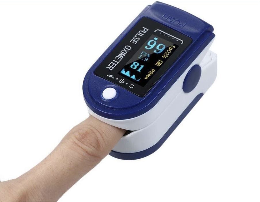 Termometr bezdotykowy na podczerwień +pulse oximeter