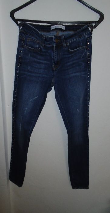 Calças de Ganga com apliques