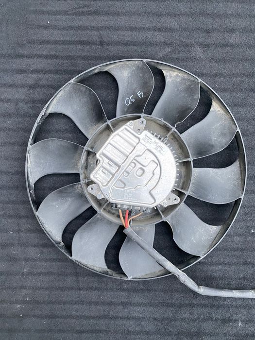 Моторчик охолодження двигуна вентилятор радіатора audi q5 80a fy