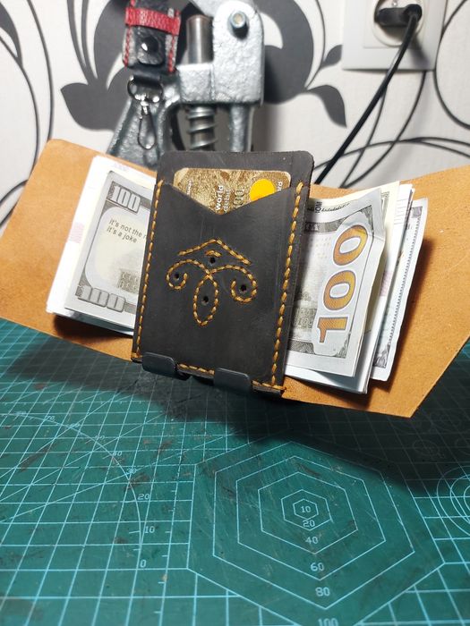 Портмоне натуральная кожа