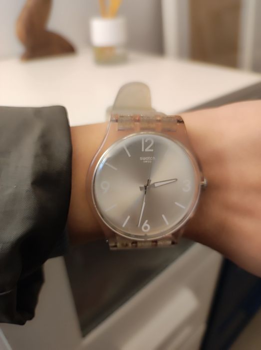 Relógio prateado - Swatch
