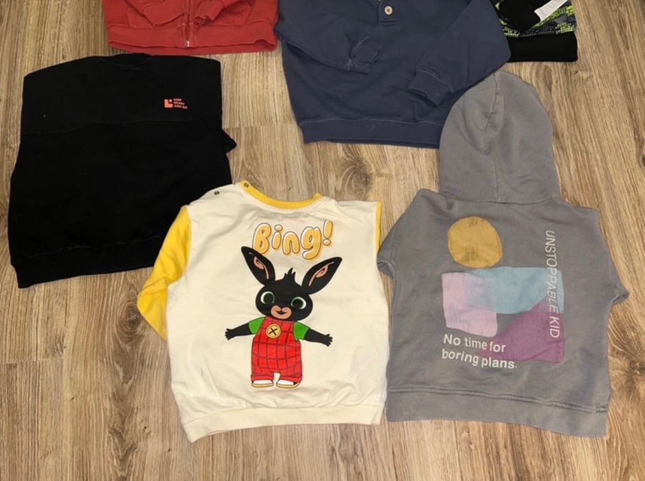 Paka ubrań zestaw ubranek dziecięcych dla chłopca  ZARA  98 104