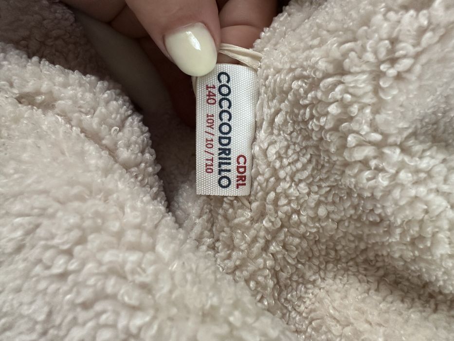 Пальто Teddy Coccodrillo + шапка H&M у подарунок