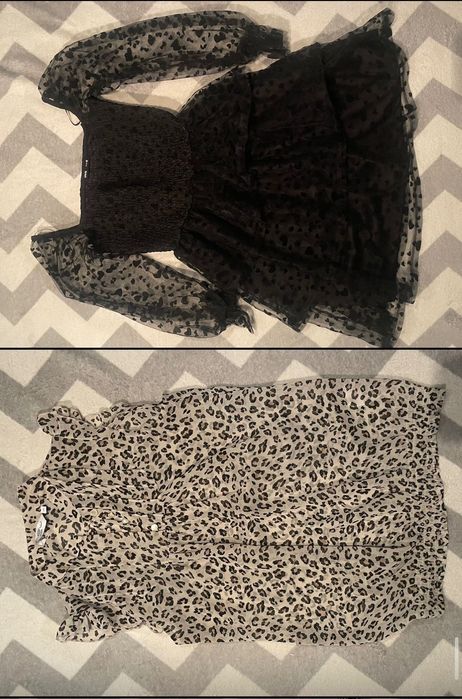 MEGA PAKA UBRAŃ damskich! sukienka bluzka sweter kurtka kamizelka