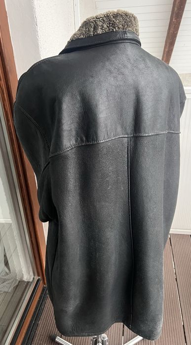 Kożuch męski, bardzo ciepły, stan idealny