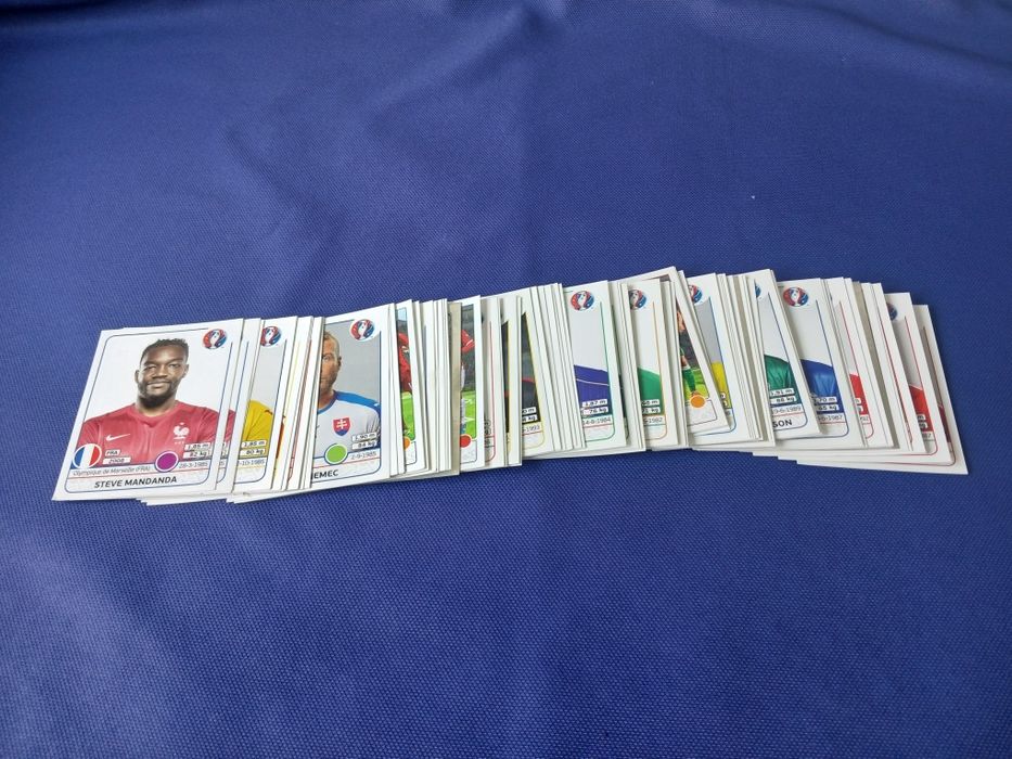 Pack 86 Cromos Stickers Official Panini - Euro 2016 France