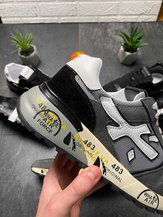Кросівки PREMIATA Grey White 45 (28.5 см) / 43 (27.5 см)