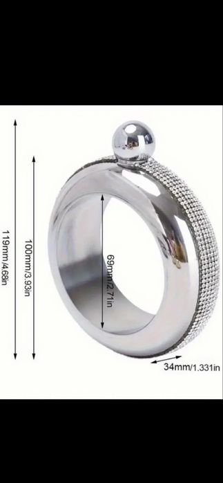 Браслет-фляга100мл.