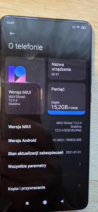 Xiaomi Mi 9T. 6/128 GB. Bardzo dobry stan.