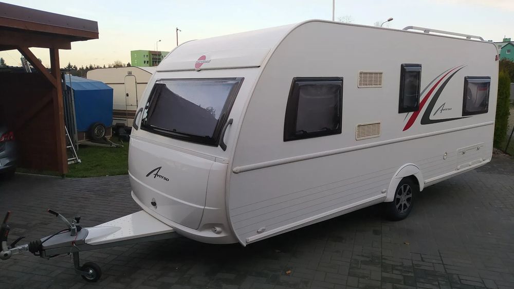 Burstner Averso 465 ts  aku solar przedsionek tv wc prysznic zarejestrowana