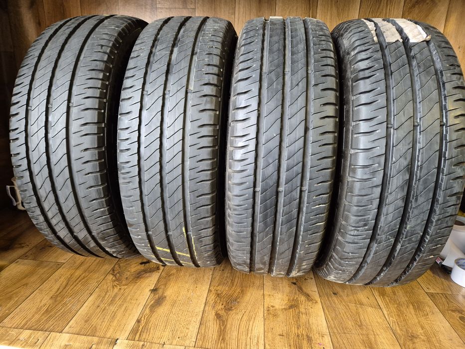 215/65/16C Michelin komplet Lato 8mm 2020r