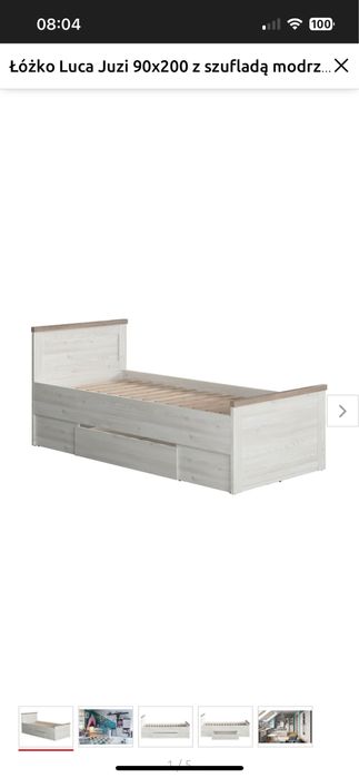 Sprzedam lozko z materacem