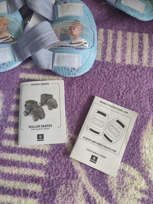 Patins com Proteções Frozen