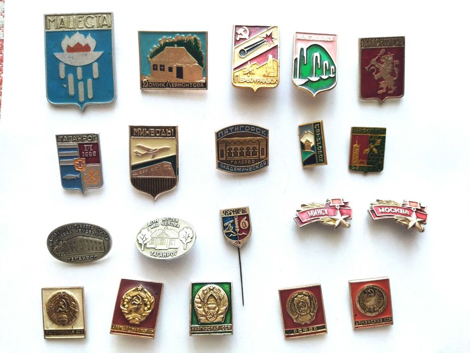Значки времен СССР разных тематик 2