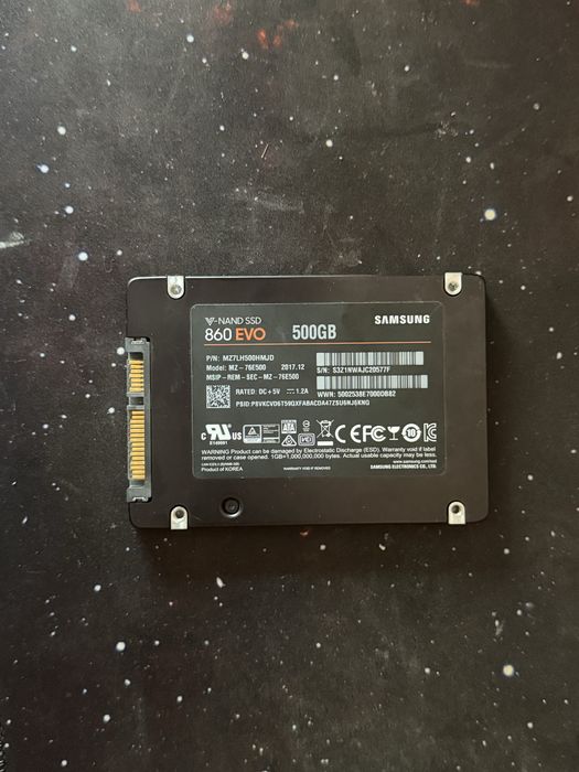 SSD Samsung 860 EVO 500GB